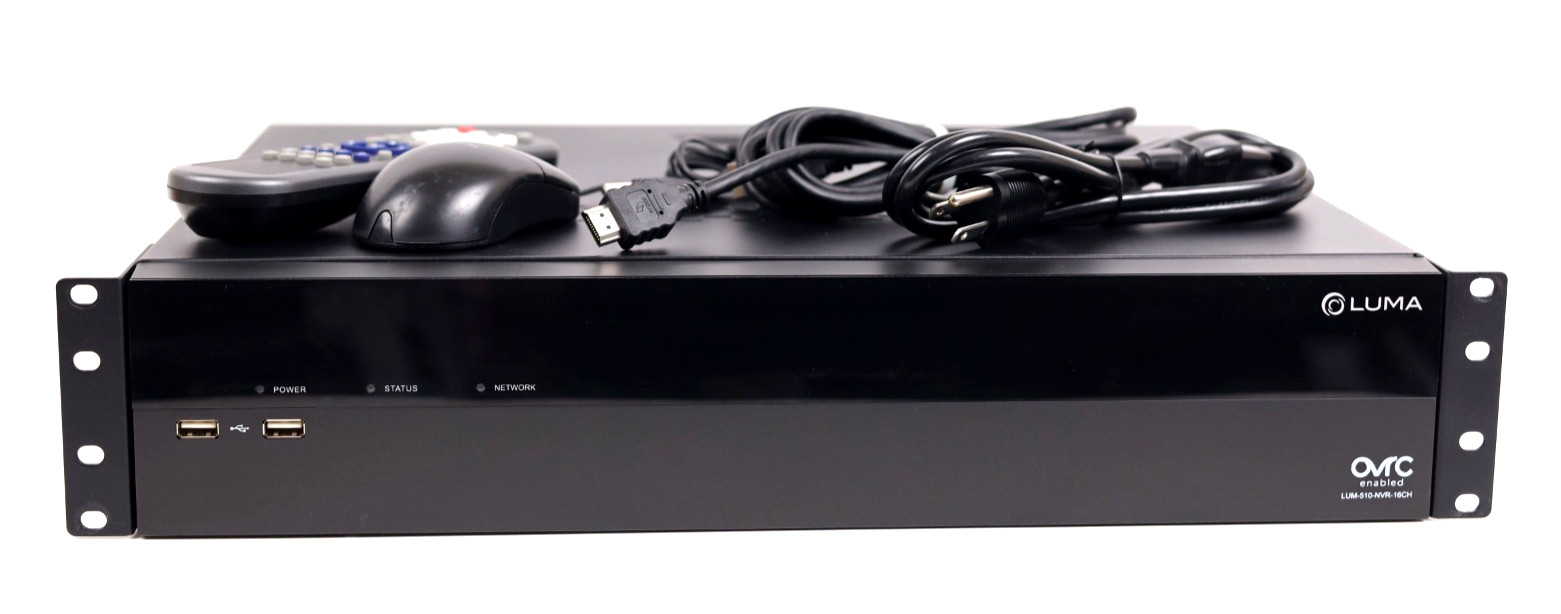 Luma LUM-510-NVR-16CH 2TB 16 Channel Network Video Recorder DEFAULTED