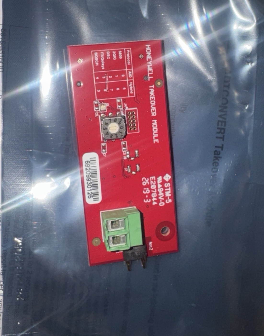 Honeywell ADT COMMAND Takeover Module Alarm System Interface Board STM-5 OpenBox