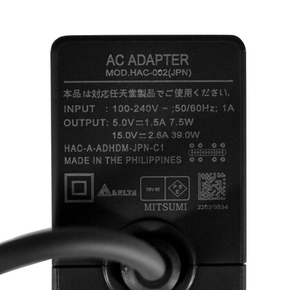 Original Nintendo Switch Charging Dock+AC Adapter Power Cable+HDMI CABLE Set TV