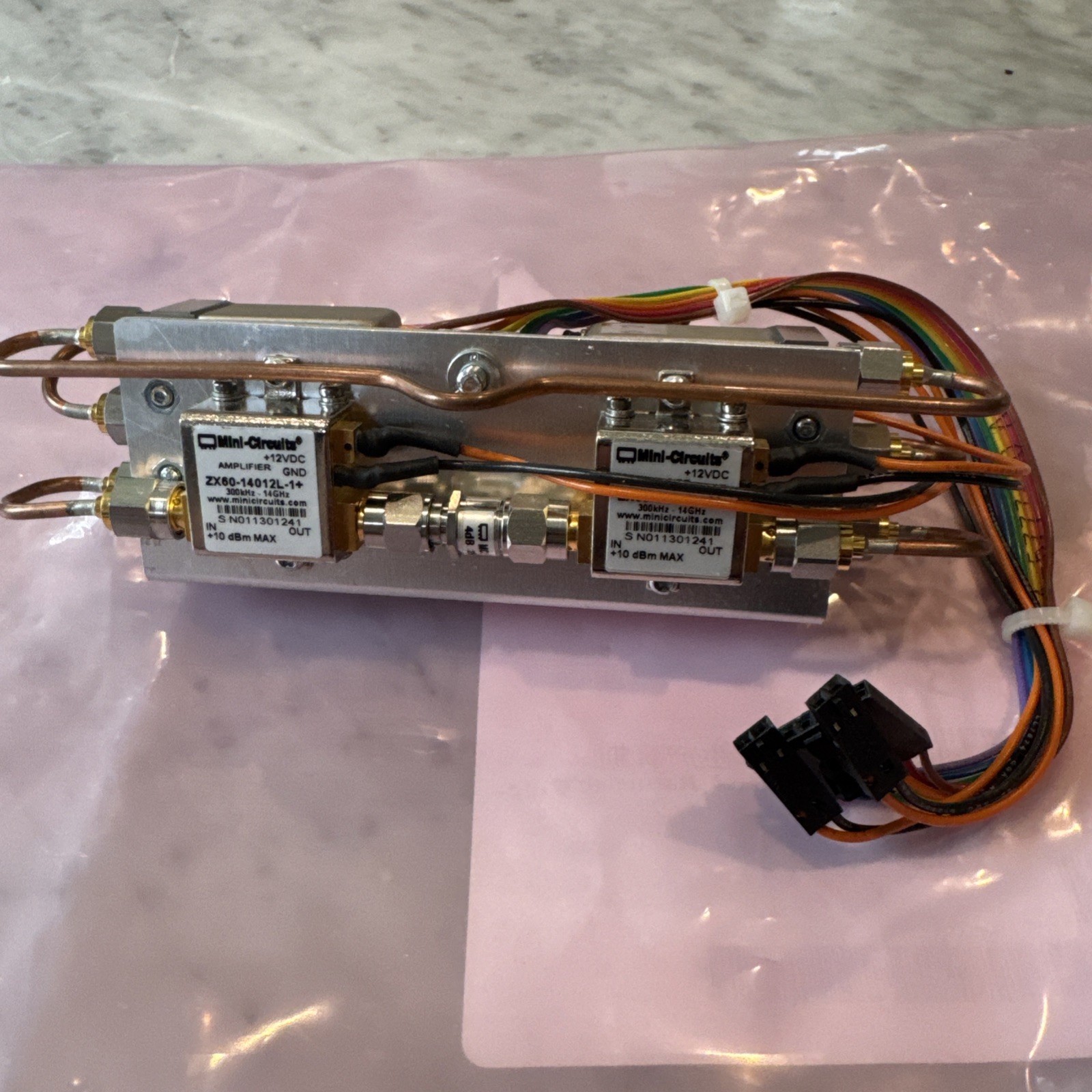 Mini Circuits ZX60-14012L-1+  300 kHz-14 GHz (2) Ducommun Relay 18 GHz
