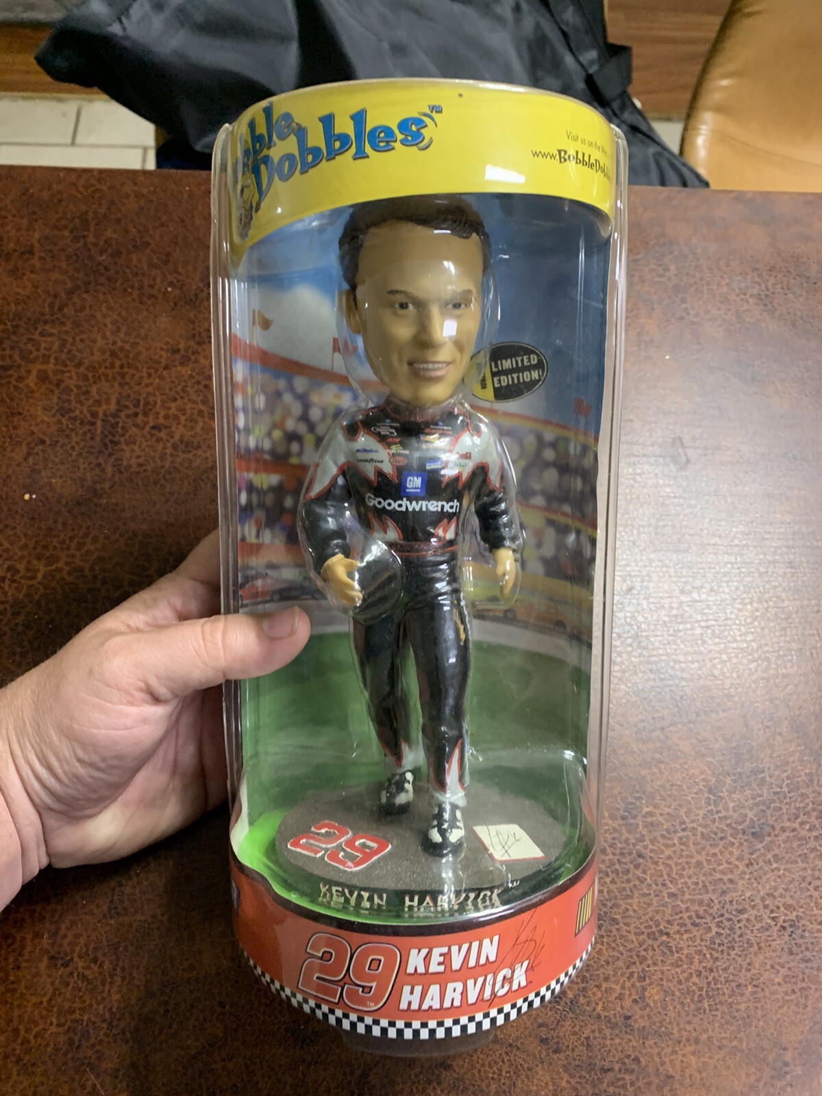 NASCAR Kevin Harvick 29 Bobble Dobble 2003 Limited Sealed 8.5in Goodwrench