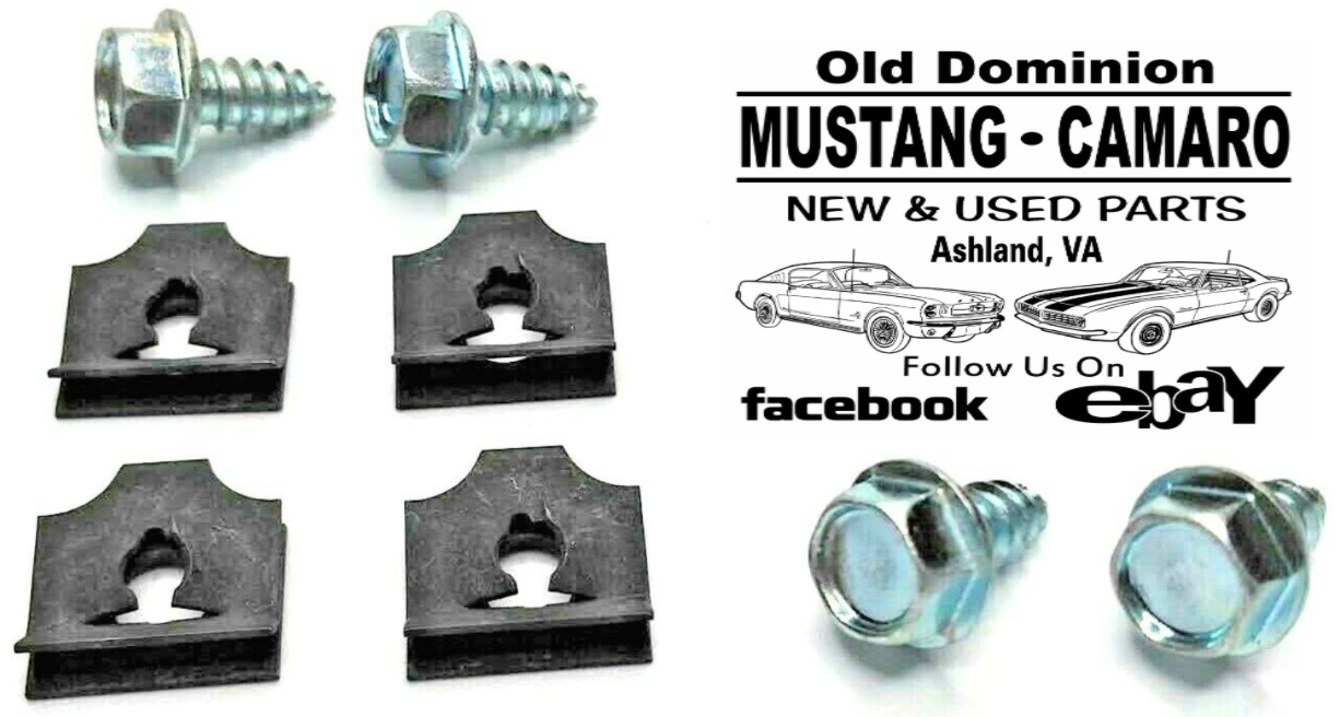 1967 Mustang Fan Shroud Mounting Hardware Kit