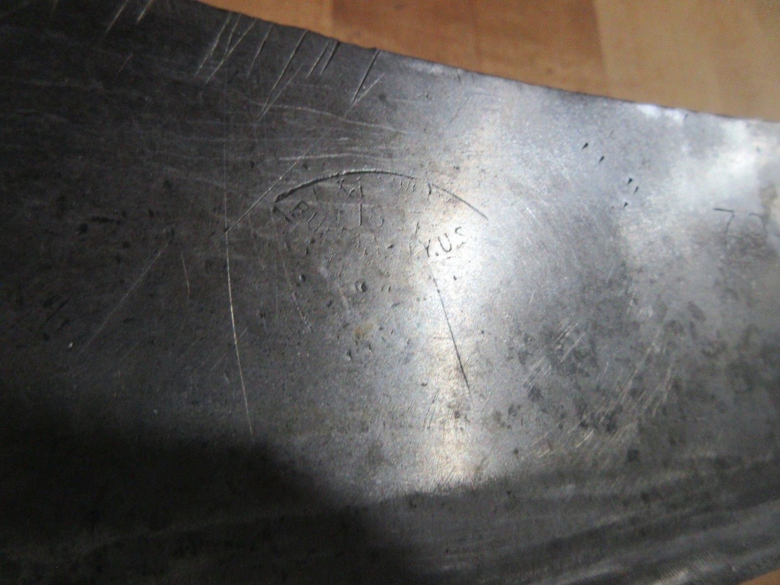 Vintage White Meat Cleaver 79-9. (ll)
