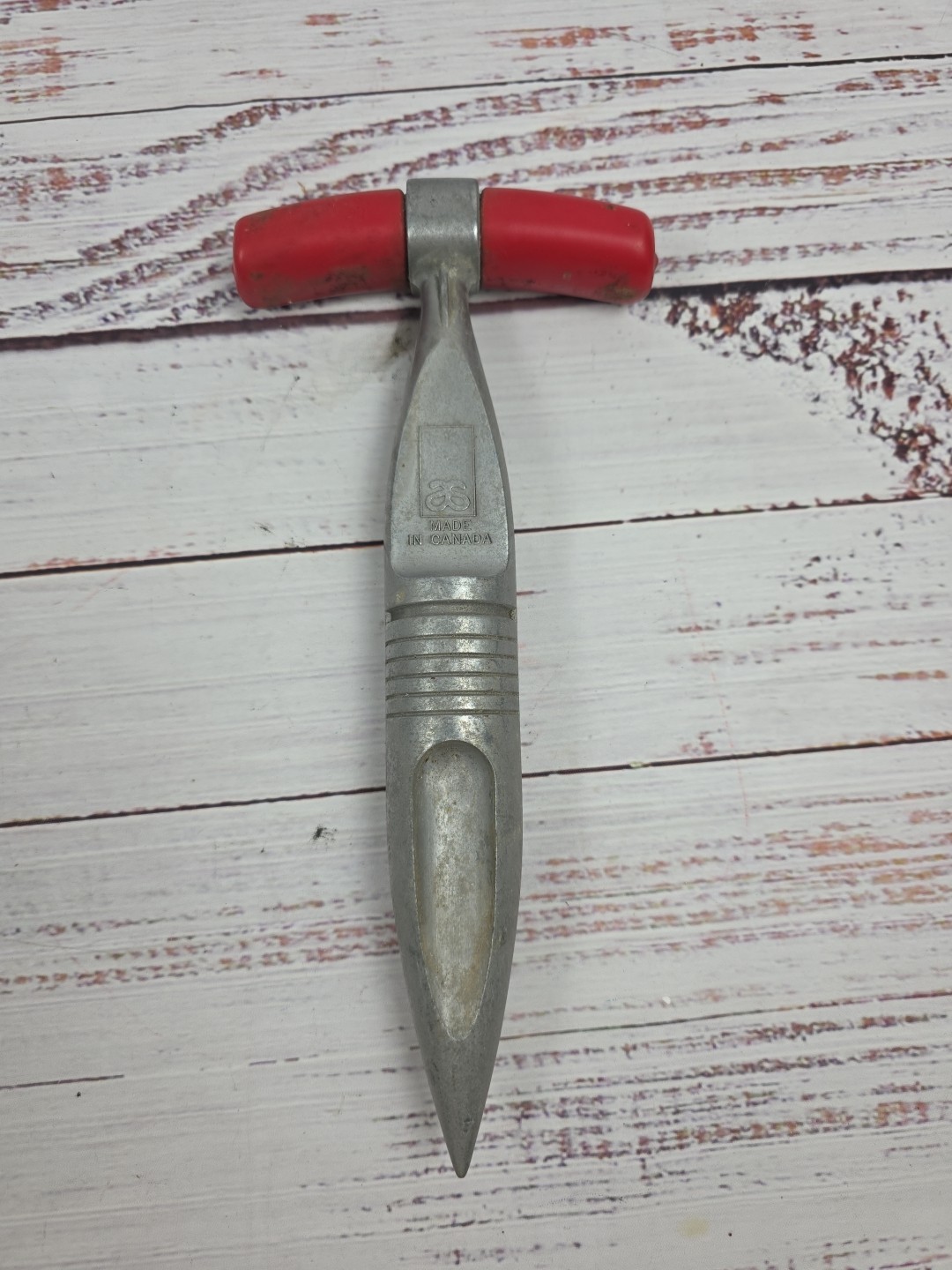 Allen Simpson (AS) Vtg Garden Dibber, Seed & Bulb Planting Tool