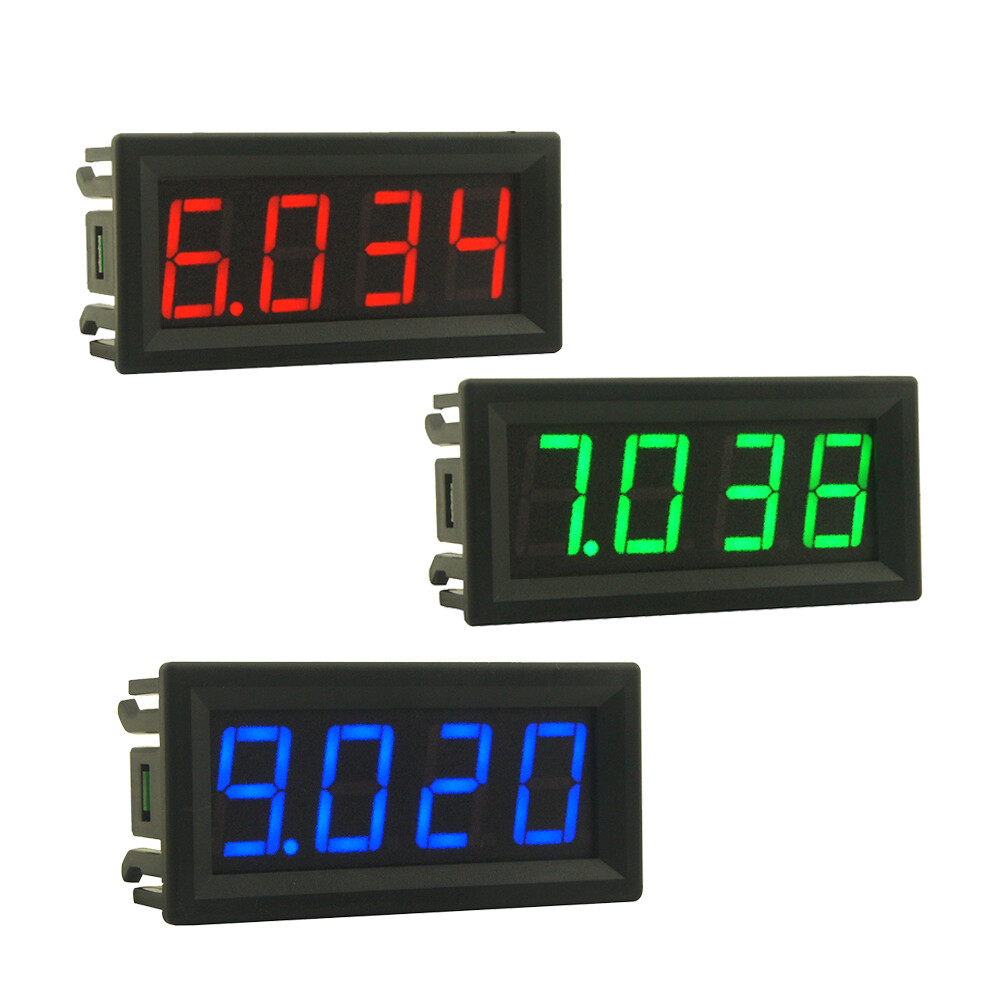 0-100V 0.56 in LED Mini Digital Voltmeter Voltage Meter Volt Panel Tester 4 Bits