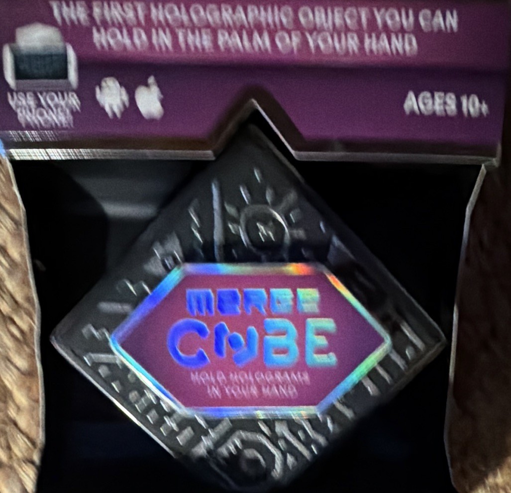 Merge AR/VR Interactive Cube Holograms ARC-01 Black for Smartphone Mobile