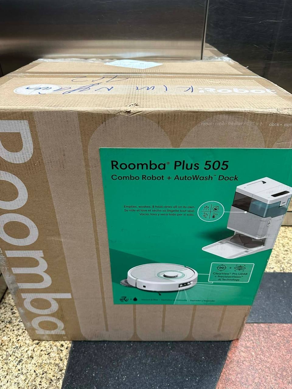 NEW iRobot Roomba Plus 505 Combo Vacuum & Mop w/ AutoWash Dock, 80x Suction!