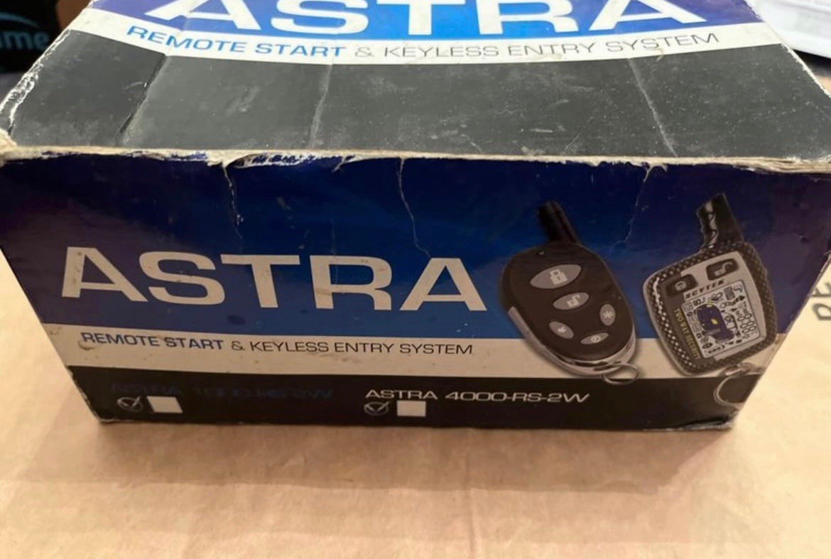 ASTRA (car) Remote Start / Keyless Entry