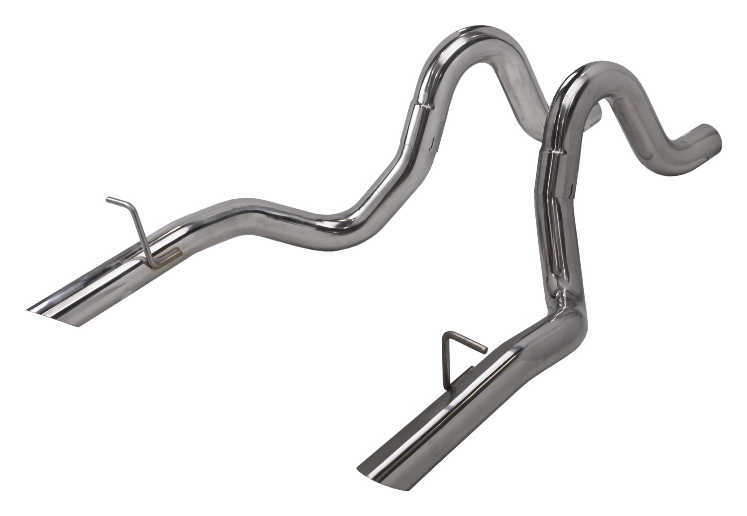 Pypes TFM15 3" Stainless Steel Tailpipe Exhaust Kit for 86-93 Ford Mustang