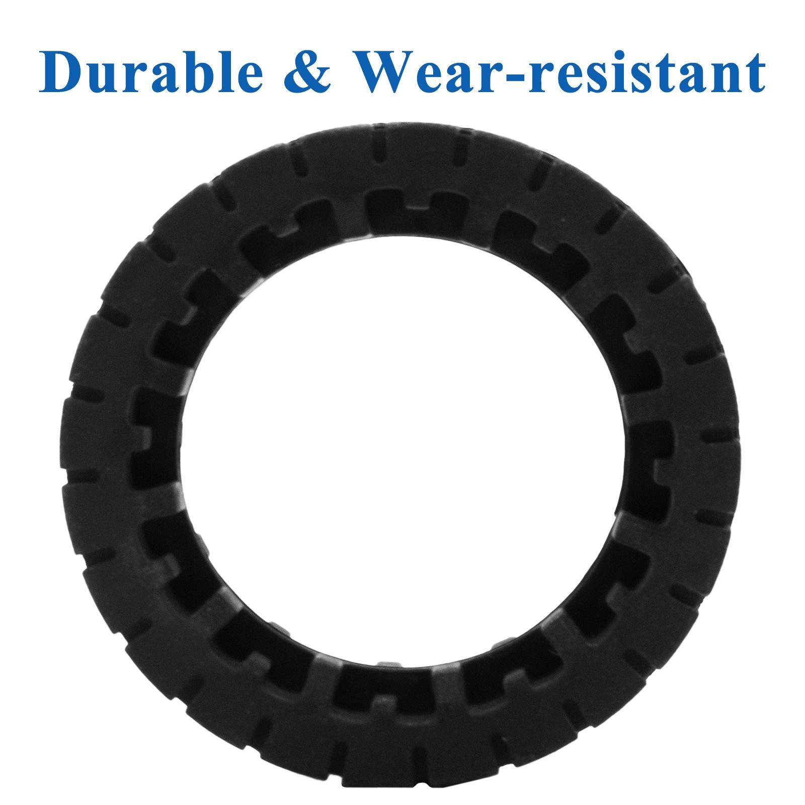 2PCS Replacement Rubber Wheel Tires Cover Parts For iRobot Braava Jet M6 k