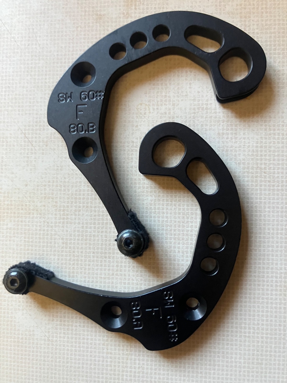Mathews switchweight mods F #60 80% letoff