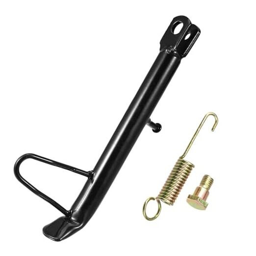 Motorcycle Kickstand 24cm 9.45" Nonslip Motorcycle Foot Side Stand Parking