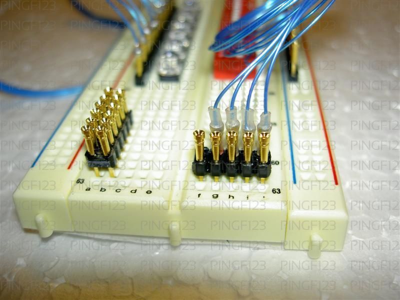 100pcs jumper interface pin header for breadboard pcb