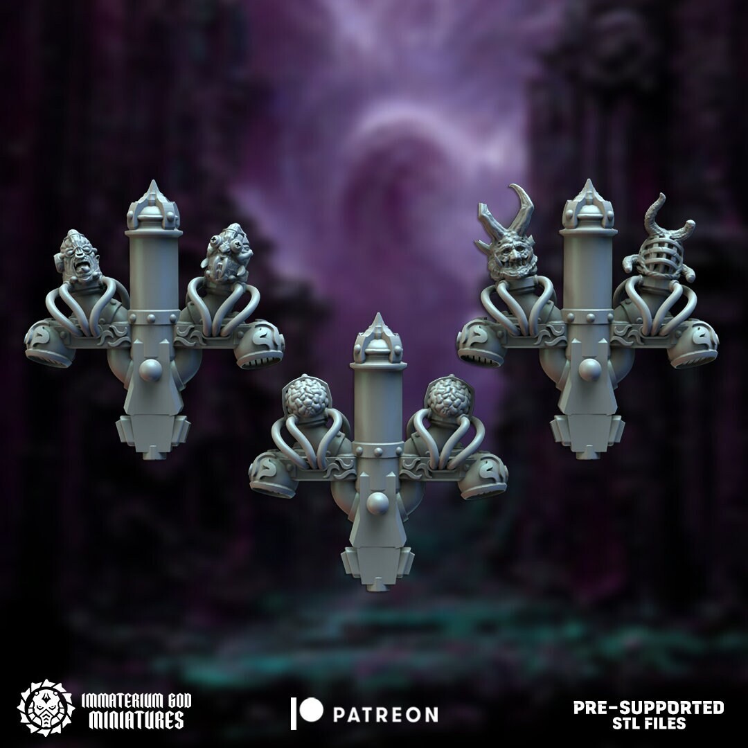 Eternal Punisher, Corrupted Warriors Bits Set - 40 Part Customization Bits Set.