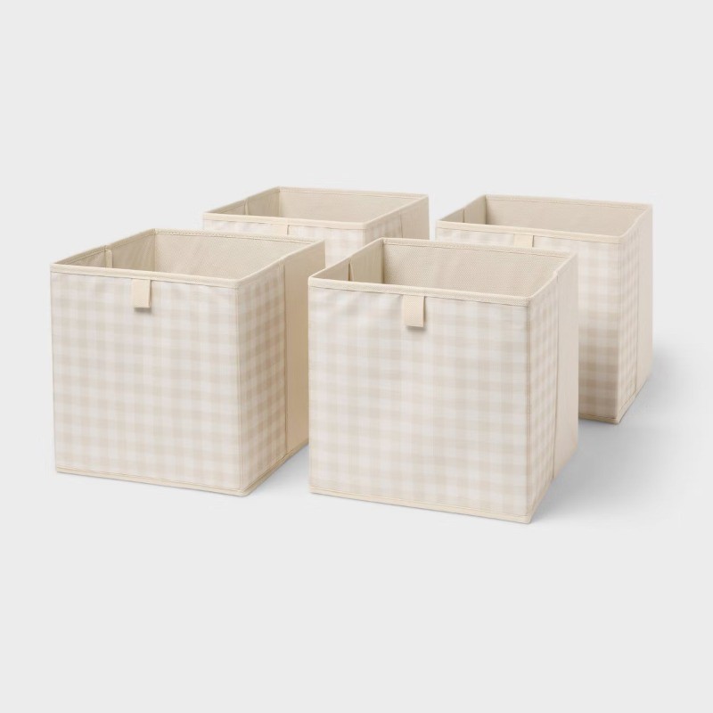11" Dual 4pk Fabric Bin