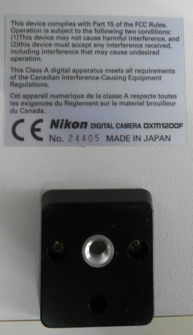NIKON DXM1200F DIGITAL CAMERA FOR MICROSCOPE