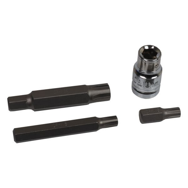 Ribe Socket Bit Set by US PRO 14pc 1/2" DR M5-M14, Polydrive Bergen Tools 2238