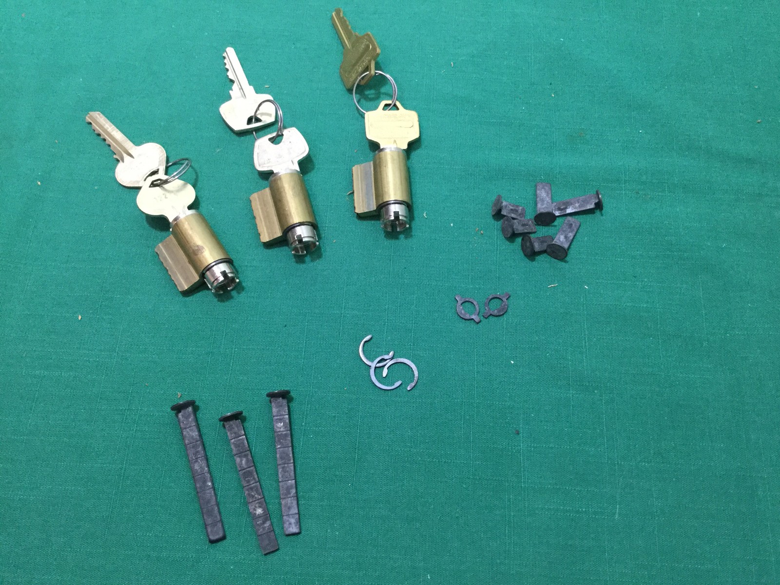 LSDA Deadbolt Schlage, Arrow & Corbin Cylinders, Set of 3 - Locksmith