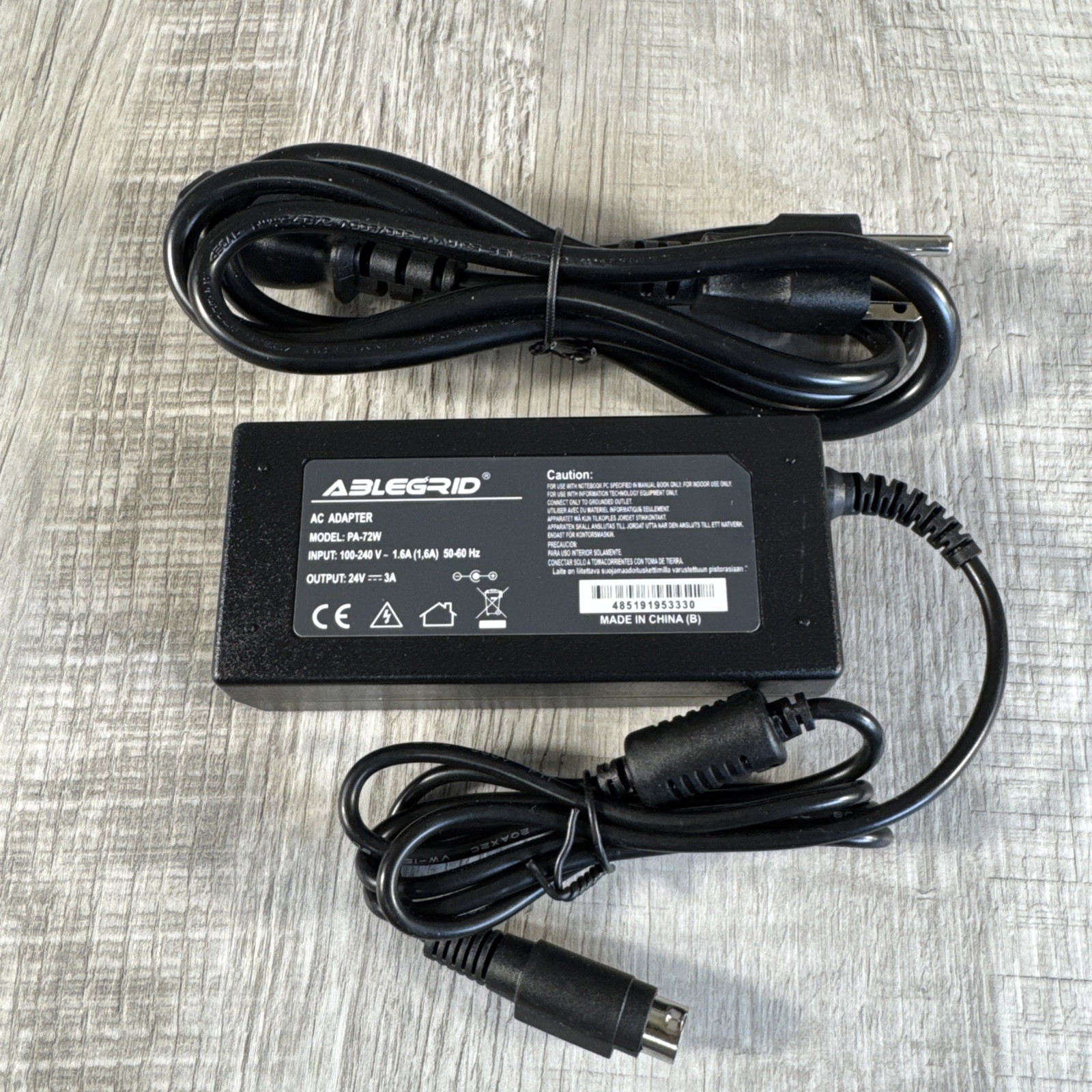 Posiflex PP-9000U USB Thermal Receipt Printer Tested Working w Power Adapter