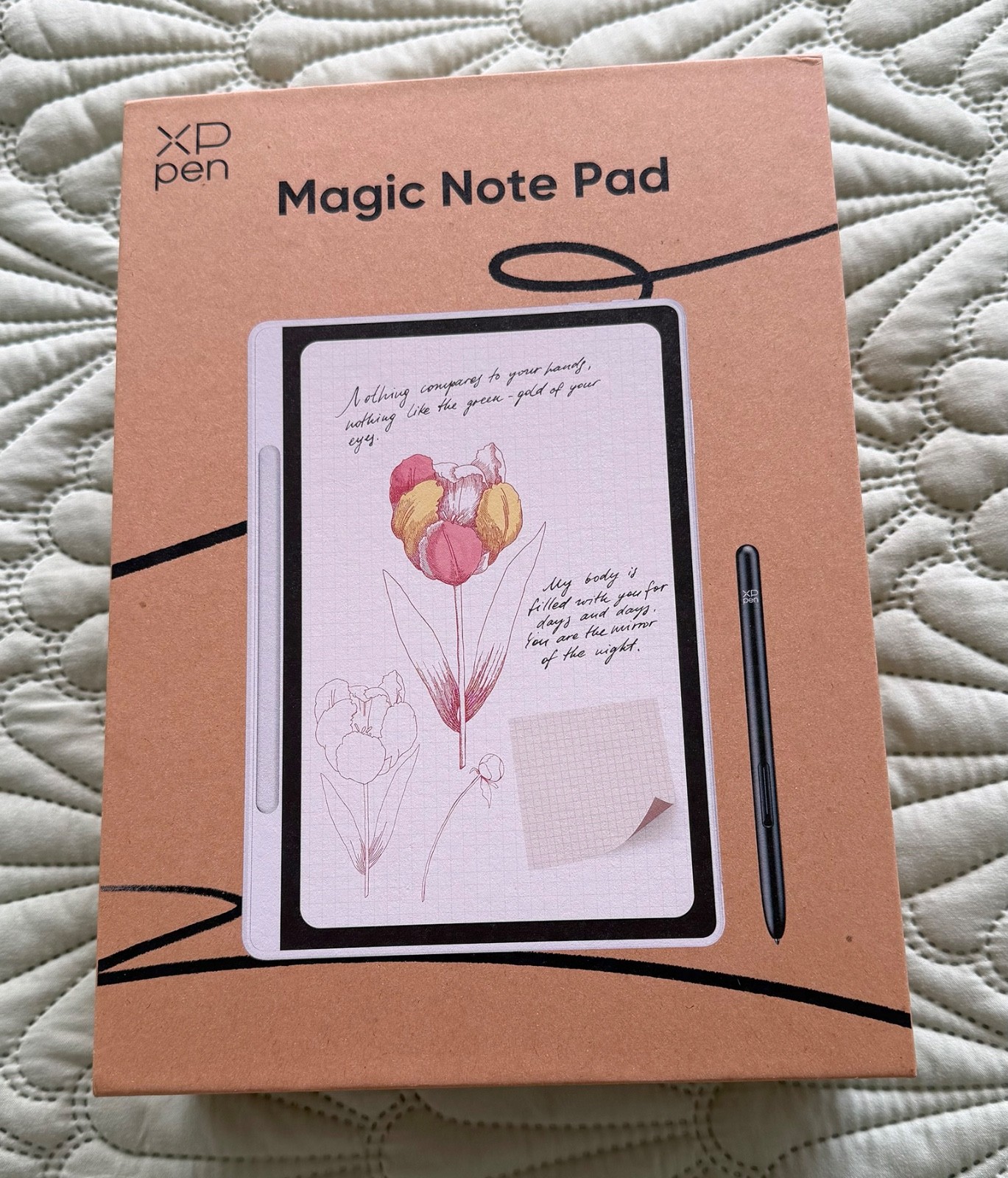 XP-Pen Android Magic Note Pad Notebook Paper Writing Tablet 10.95'', all OEM acc