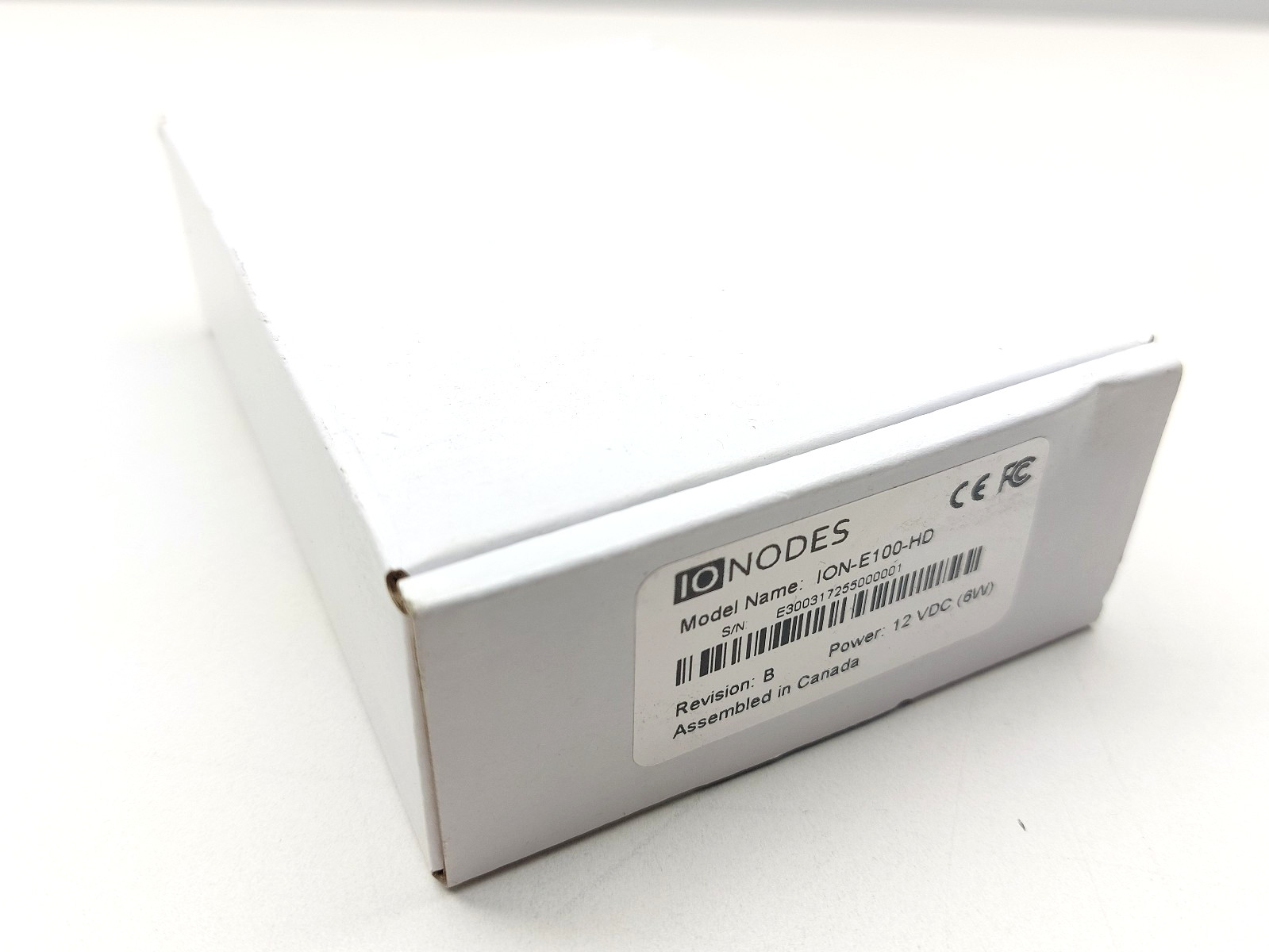 IO Nodes ION-E100-HD Digital video to H.264 IP Video Encoder