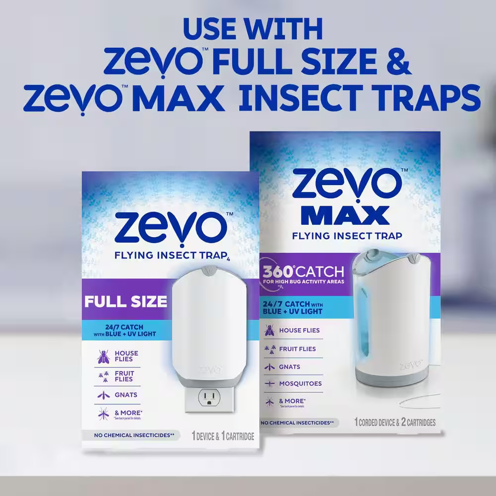 Flying Insect Trap Full Size Refill-2 Refill Cartridges