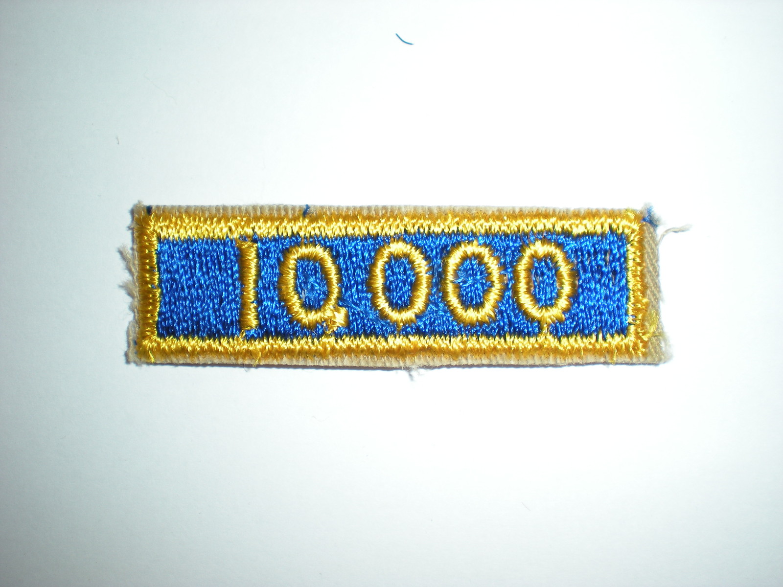 USAF MILITARY AIRLIFT COMMAND OR AIR MOBILITY COMMAND 10,000 HOUR TAB PATCH