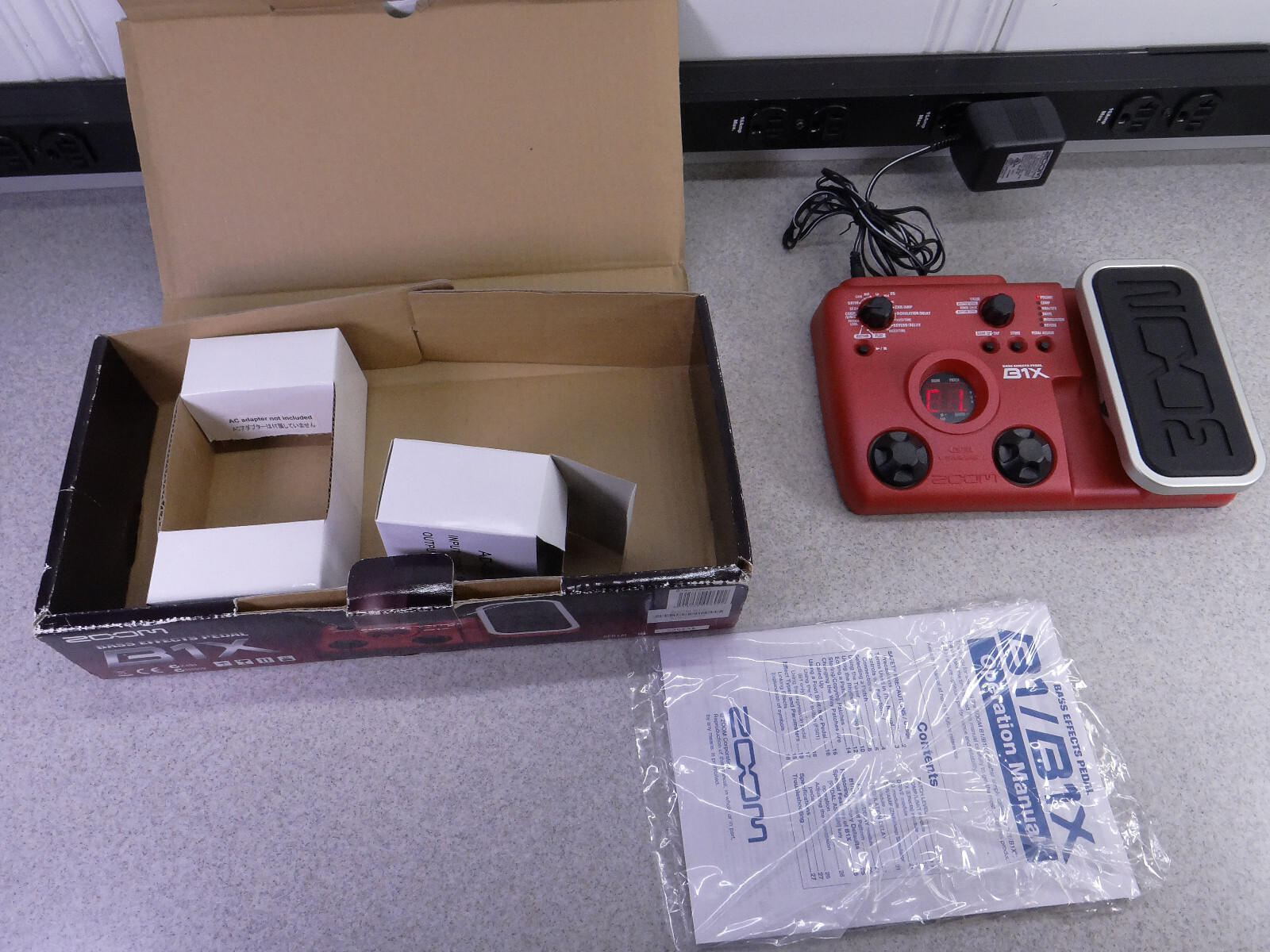 Zoom B1X Bass Effects Pedal