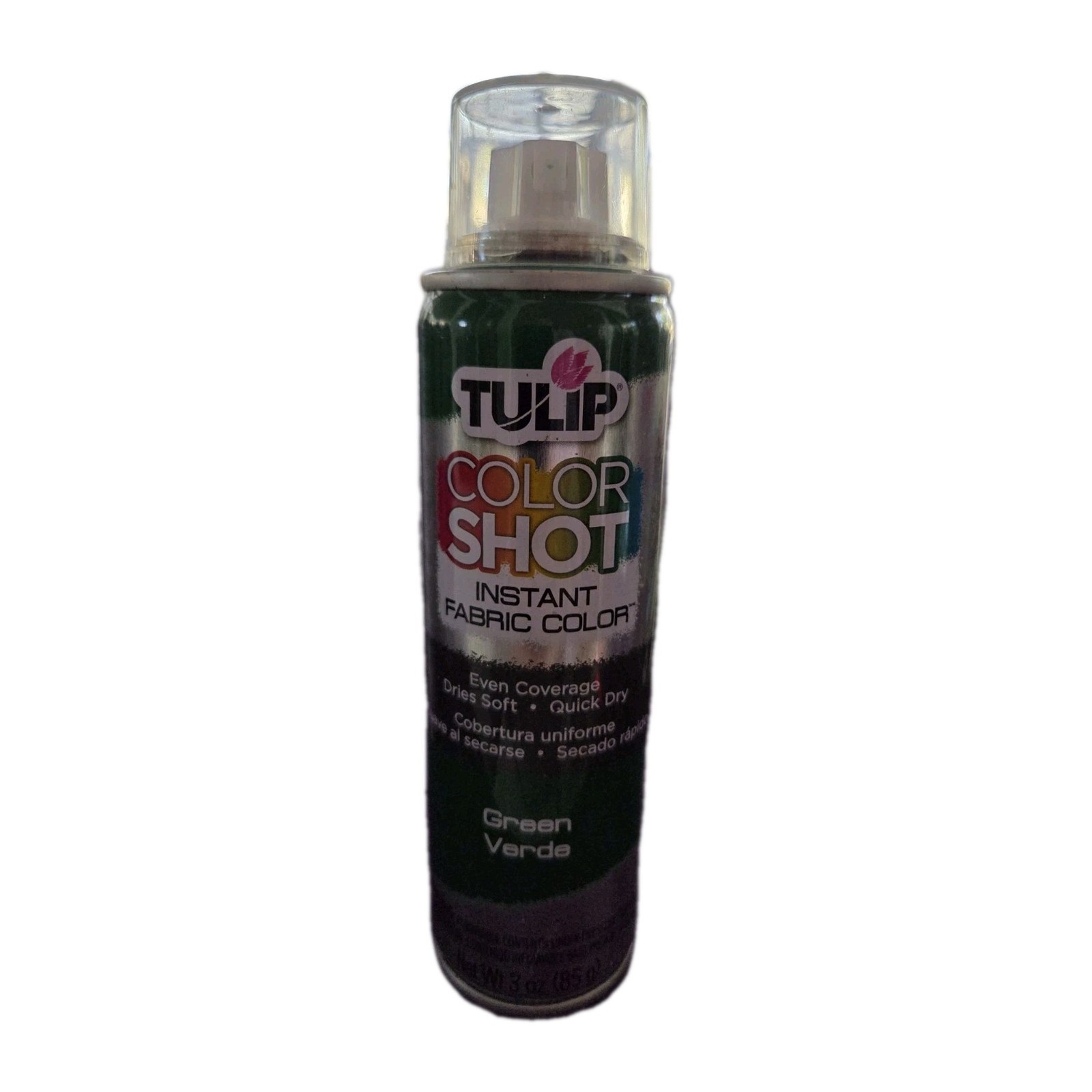 Versatile GREEN Fabric Spray Paint - 3oz