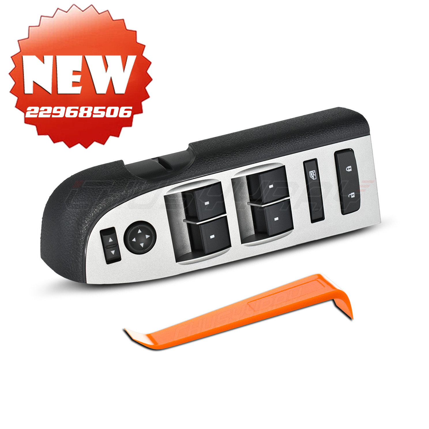 NEW Window Master Switch Bezel Panel Cover For 2010-2013 GMC Sierra 1500