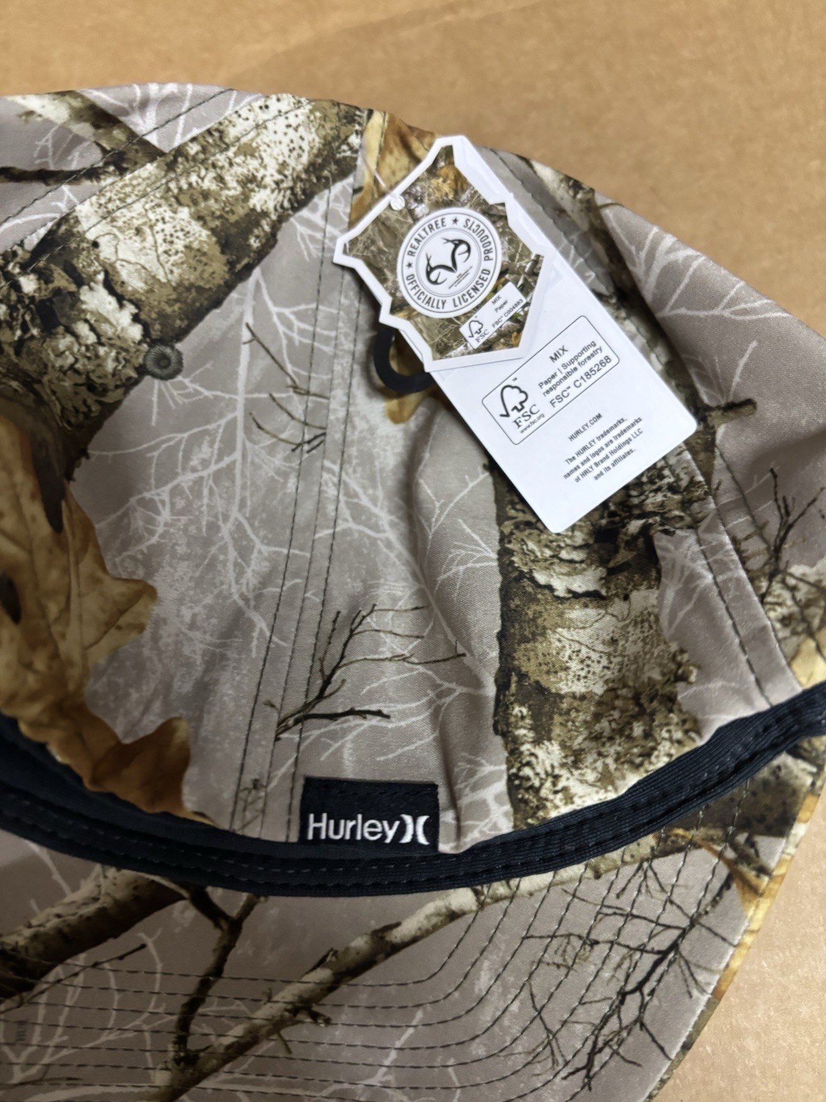 HURLEY WARNER M REAL TREE S/M NEW FREE SHIPPING!!!