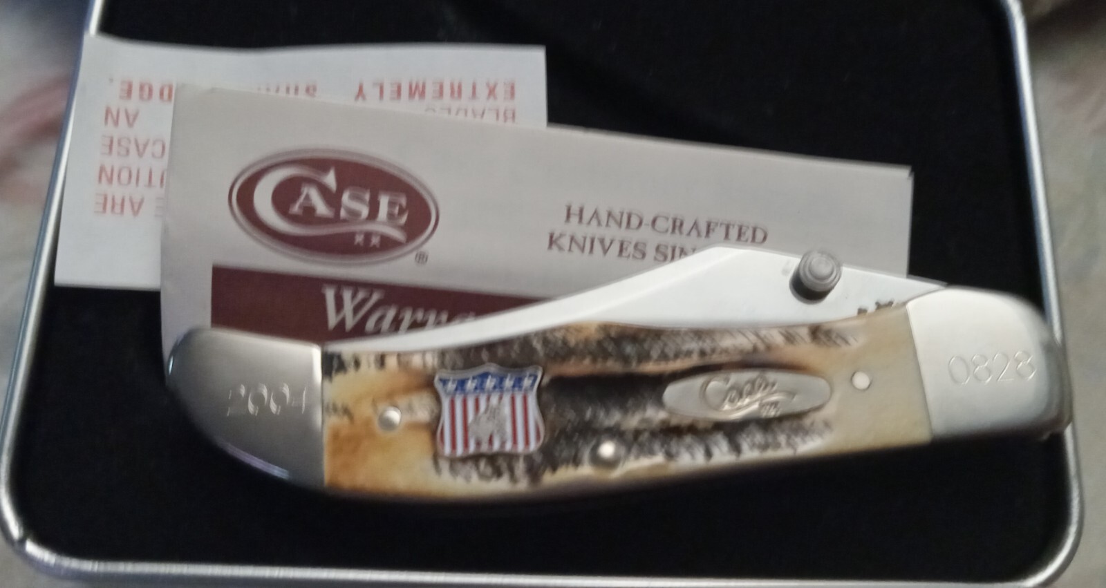 CASE XX 2004 mid folding hunter Knife