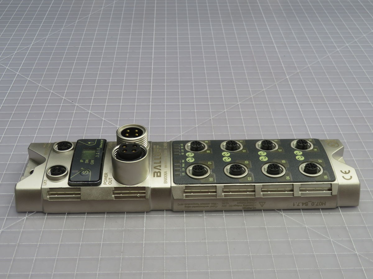 BALLUFF BNI006A ETHERNET IO LINK MASTER T267899