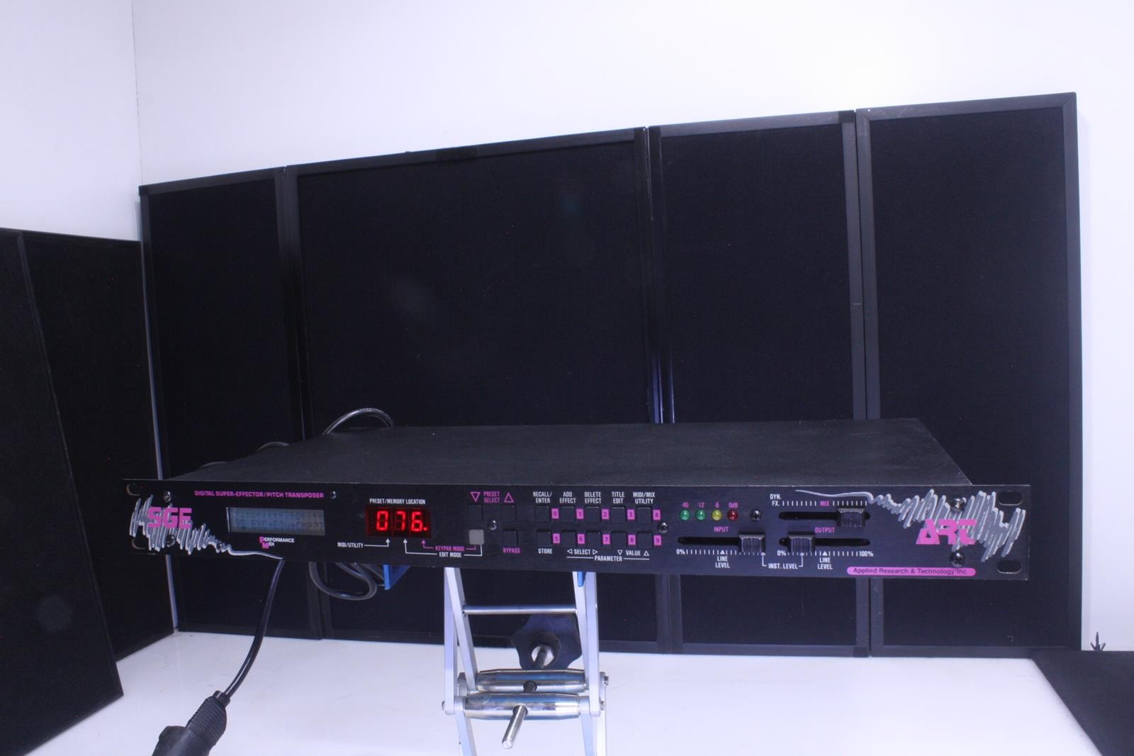 ART SGE Digital Multi-Effects Processor 2-Channel Pitch Transposer SKU 224892