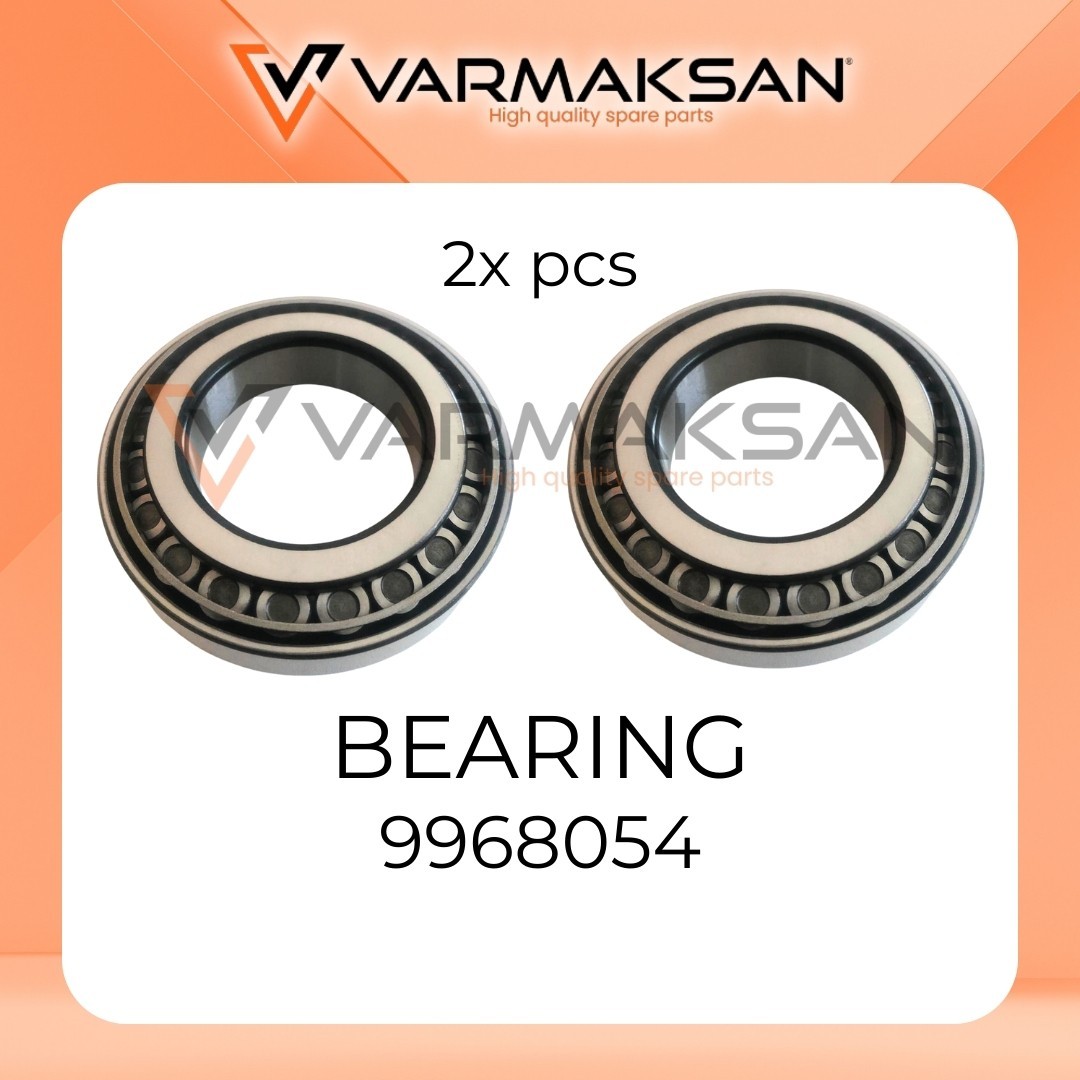 NEW CNH 9968054 BEARING PACK OF 2/ NEW 9968054 CONE BEARING - 2x PCS