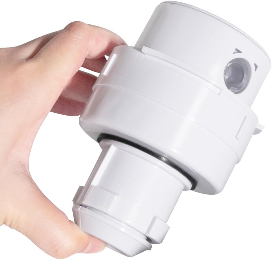 PCC2000 Rotating Pop Up Head Nozzle for Paramount in-Floor Cleaning System White