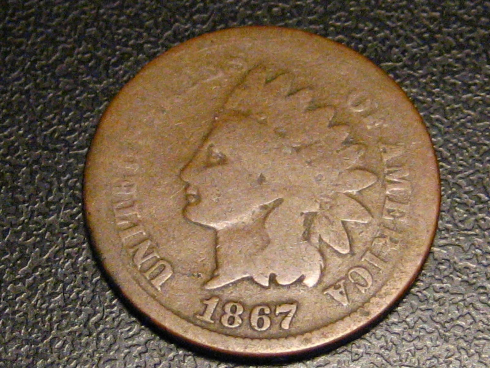 1867 Indian Head Cent