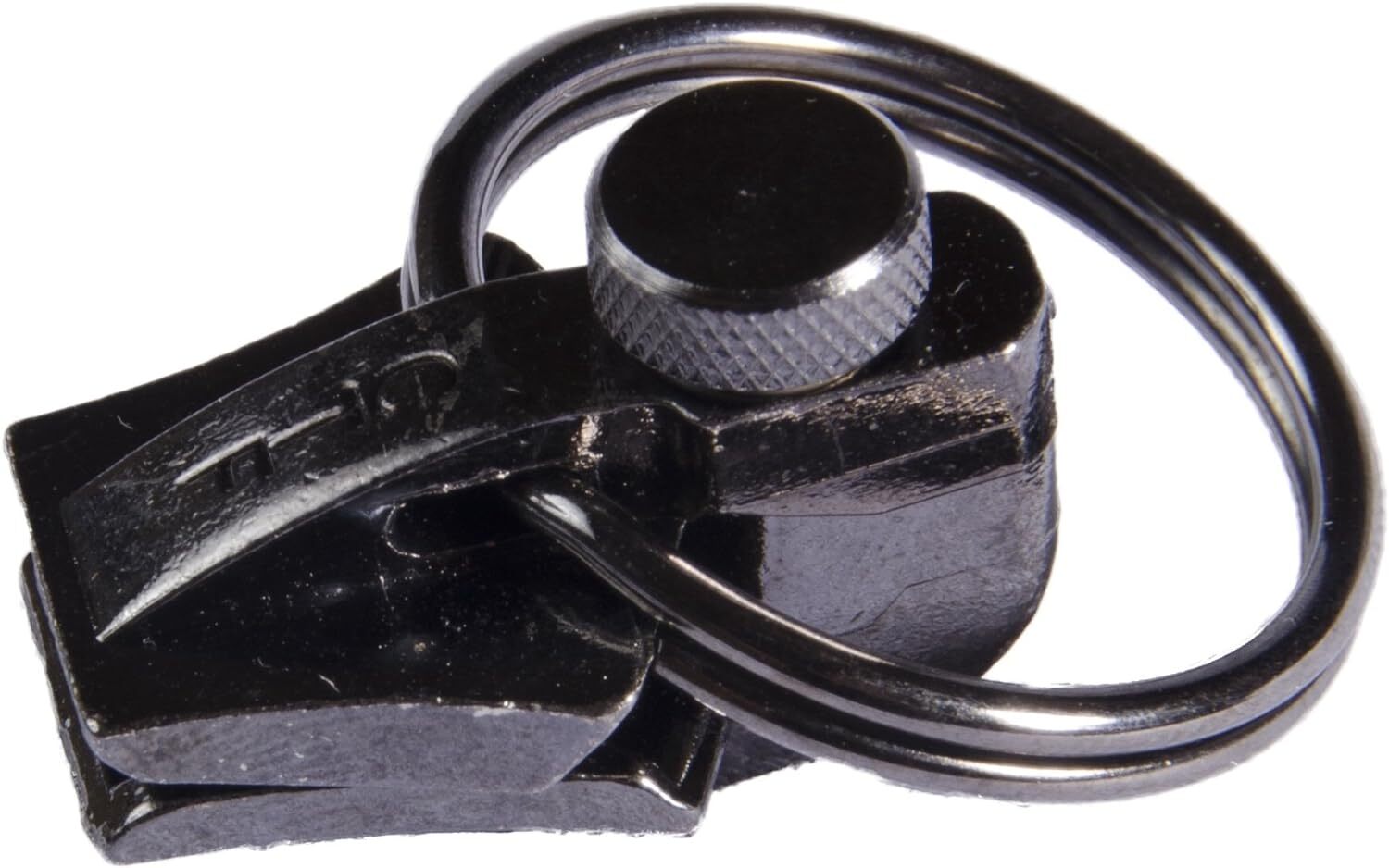 FixnZip Instant Zipper Replacement, Large, Black Nickel