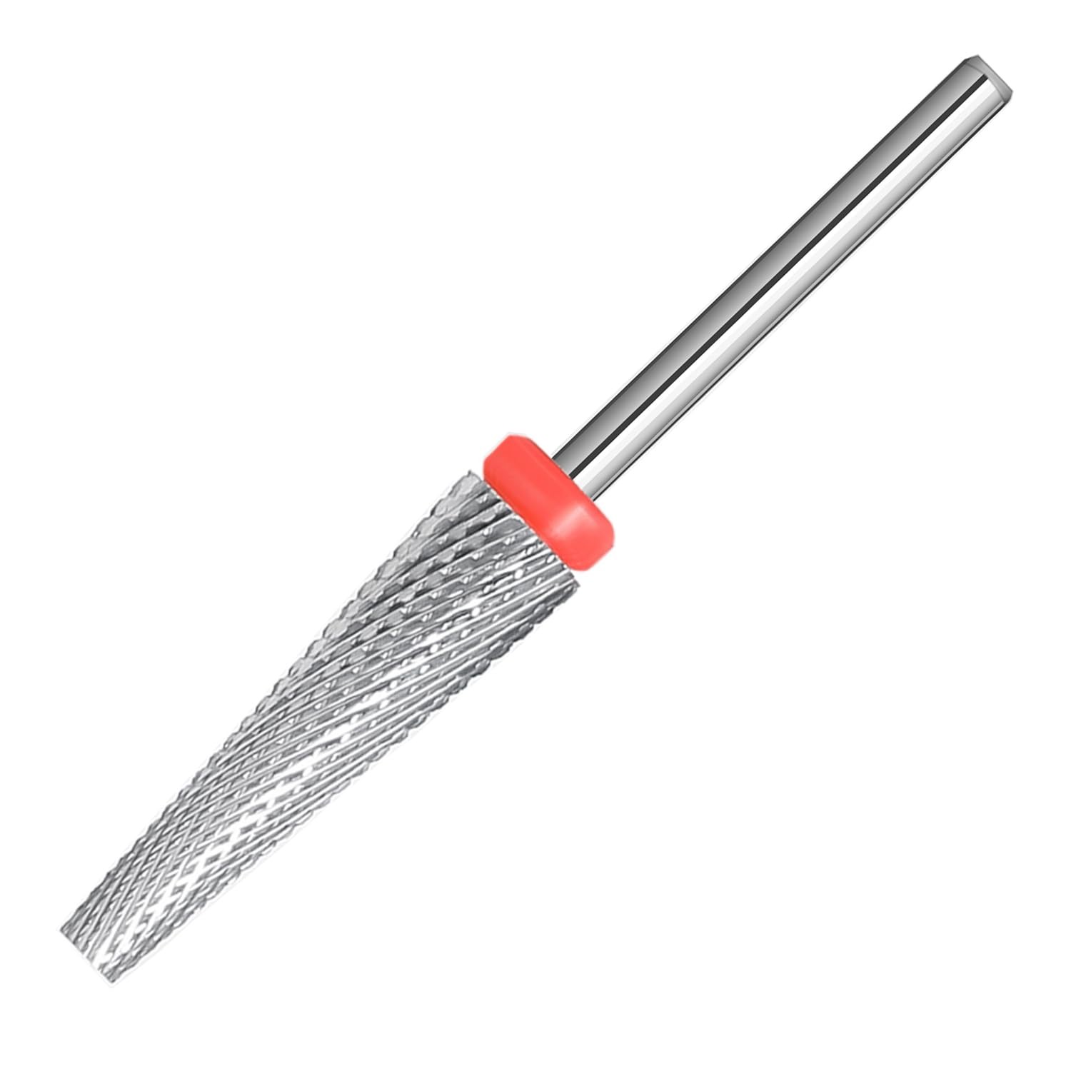 ERUIKA Super Long 5 in 1 Nail Drill Bits, Professional 3/32'' Fine-F, Sliver