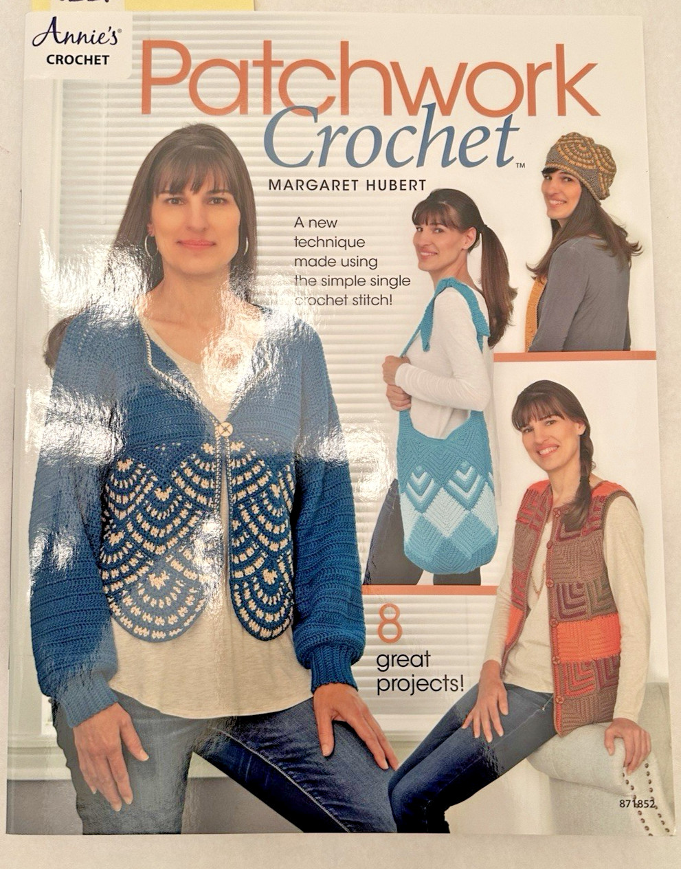 Annie's Crochet Patchwork Crochet, Margaret Huber, #871852, ©2022