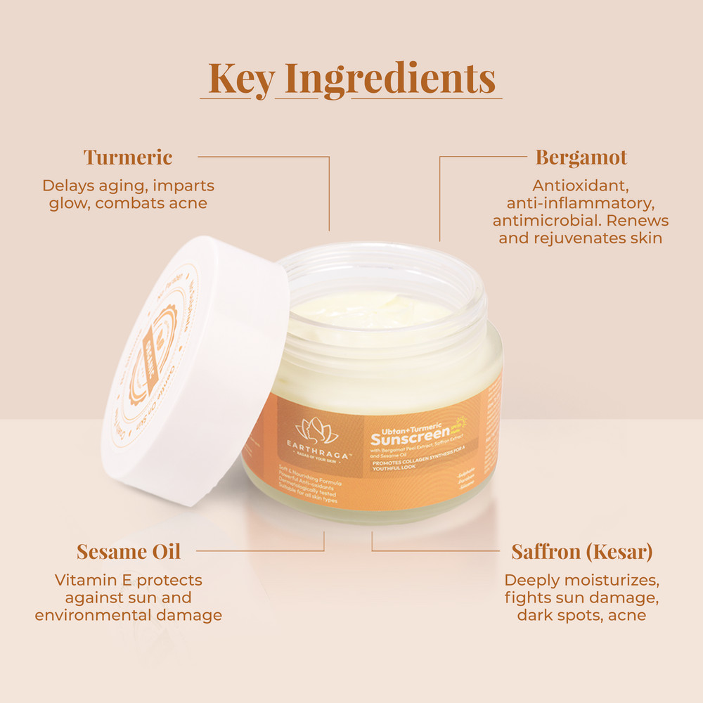 Ubtan + Turmeric Sunscreen SPF50 Matte 2*100 ml