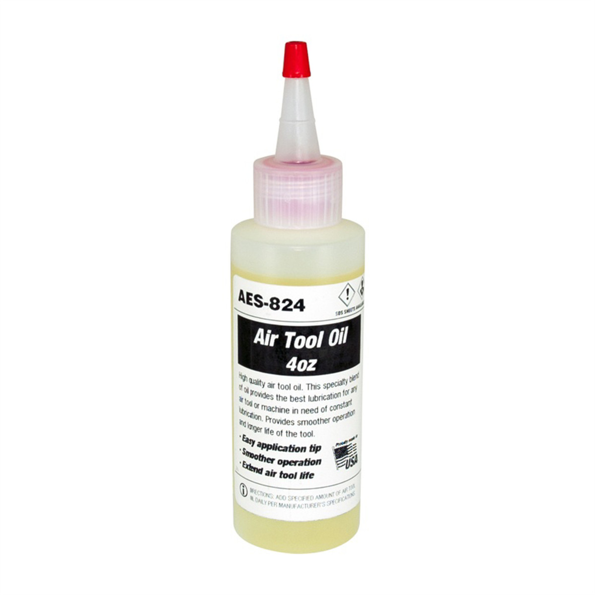 AES Industries 824 Air Tool Oil, 4 oz Bottle