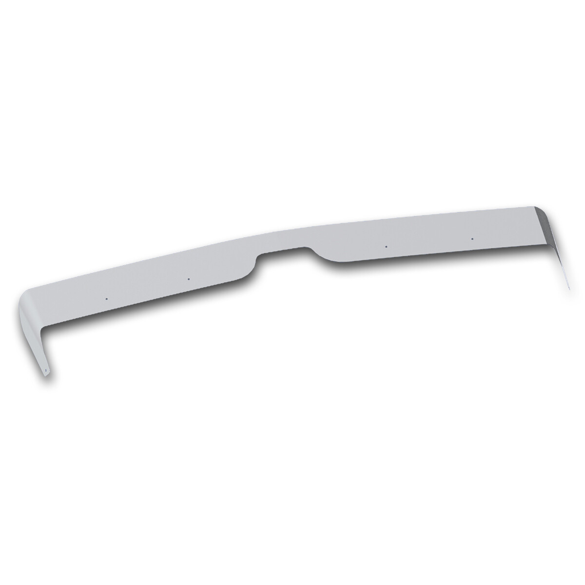 Bug Shield Hood Deflector for 2014-2019 Kenworth T880 - Stainless Steel