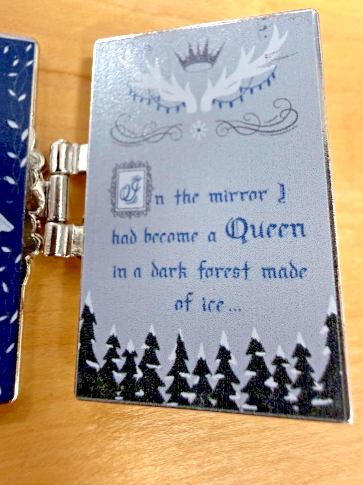 Owlcrate Treasured Tomes Pin Spinning Silver Naomi Novik 7 Of 12 Pin Only