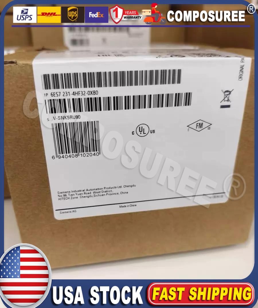 NEW Siemens 6ES7231-4HF32-0XB0 6ES7 231-4HF32-0XB0 S7-1200 Analog input SM 1231