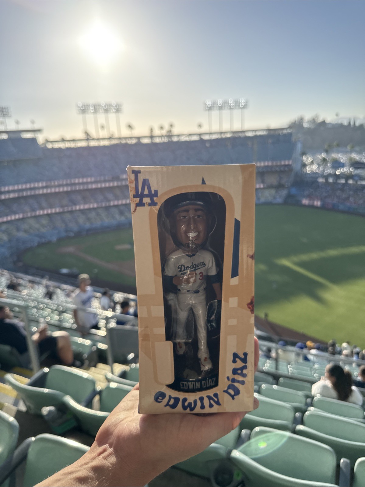 LA Dodgers Edwin Diaz Bobblehead  7/29/26 SGA New In Box