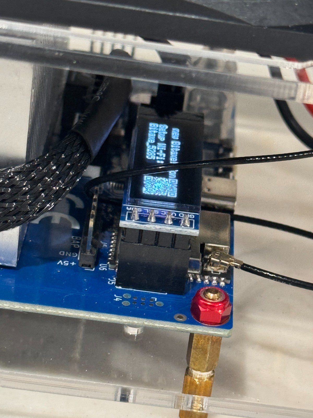 TCH Bitaxe Supra Hex 4.2TH Bitcoin Solo Lottery Miner Tested Working
