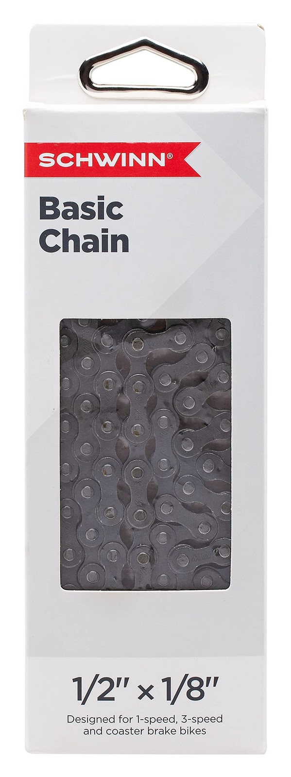 Schwinn Bike Chain 1/2" X 1/8" Basic Chain 112 Total Links for Non-Derailleur