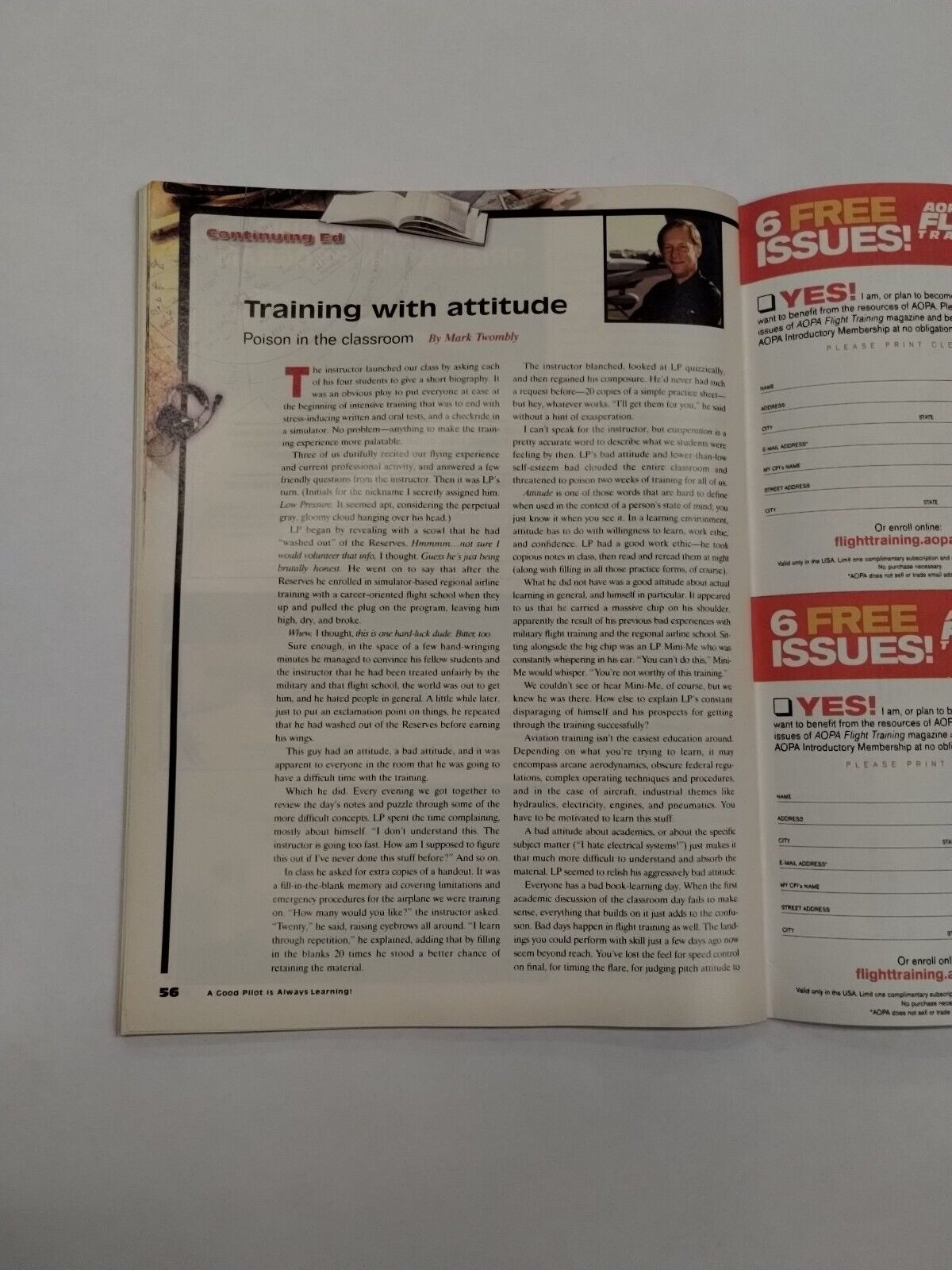 AOPA Flight Training Magazine April 2006-Original