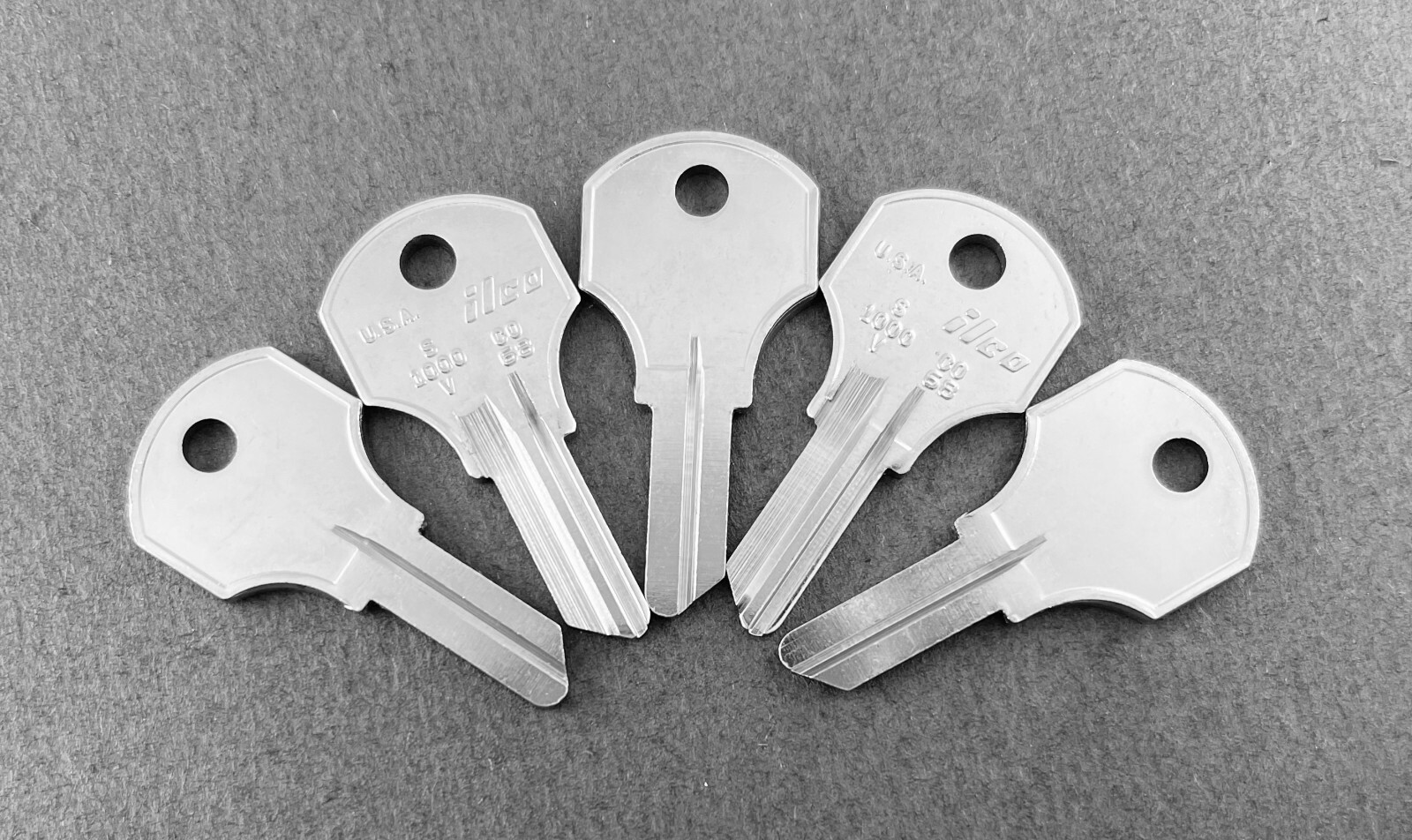 Lots of CO68 S1000V CCL-11 CO7 20VS Type Key Blanks for Corbin CCL
